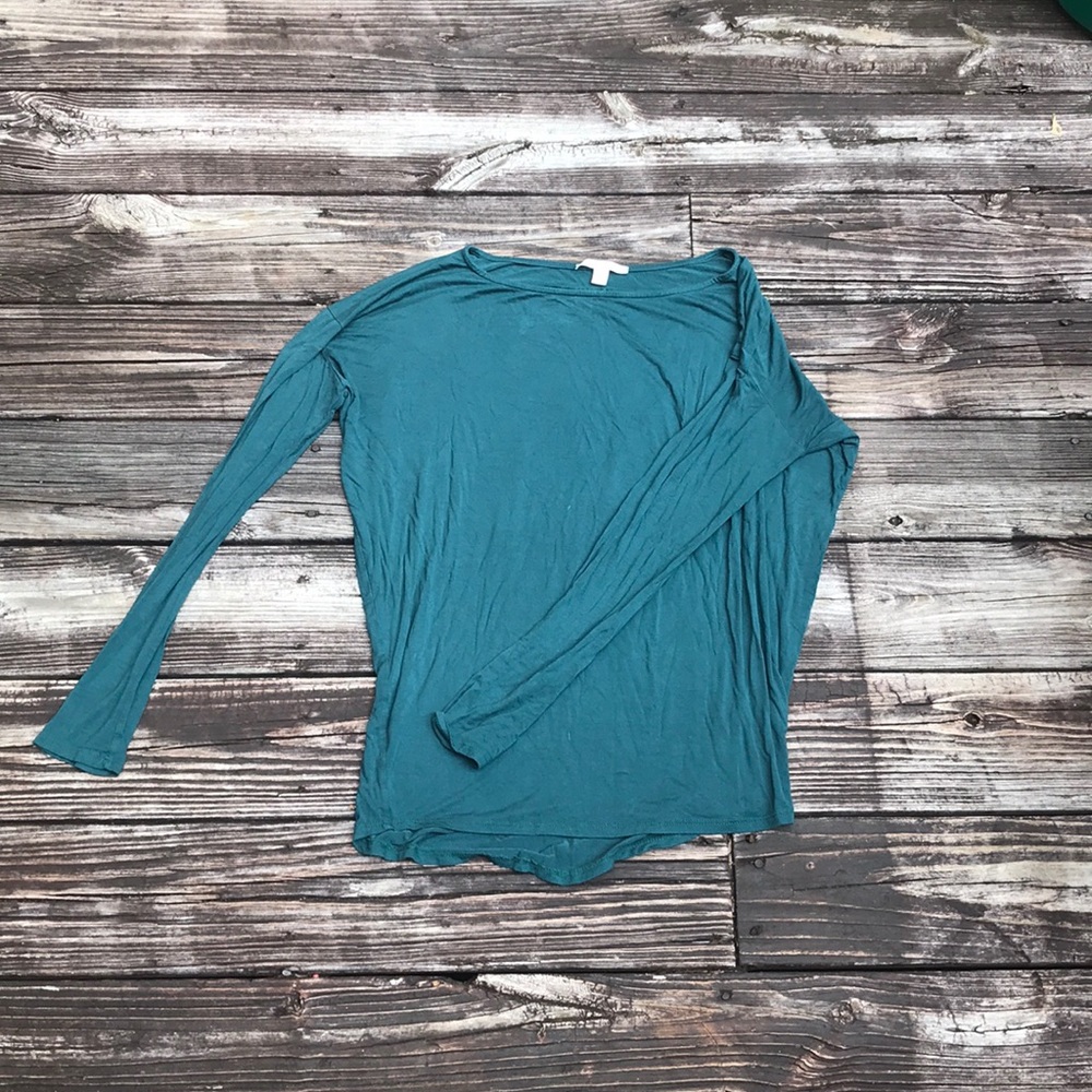 Dark Green Piko Styles Long Sleeve Top